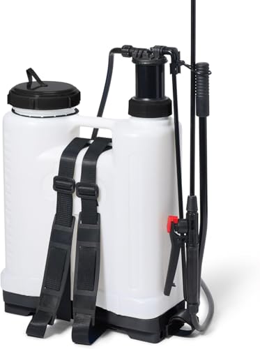 Oregon Backpack Sprayer with Lance and 4 Adjustable Spray Nozzle, Suitable For Pesticide, Lawn Feed, Weed and Moss Killer, Reliable Outdoor Garden & Lawn Care, Knapsack Sprayer Garden Tool, 16 Litres 2 Oregon Backpack Sprayer with Lance and 4 Adjustable Spray Nozzle, Suitable For Pesticide, Lawn Feed, Weed and Moss Killer, Reliable Outdoor Garden & Lawn Care, Knapsack Sprayer Garden Tool, 16 Litres - Image 2