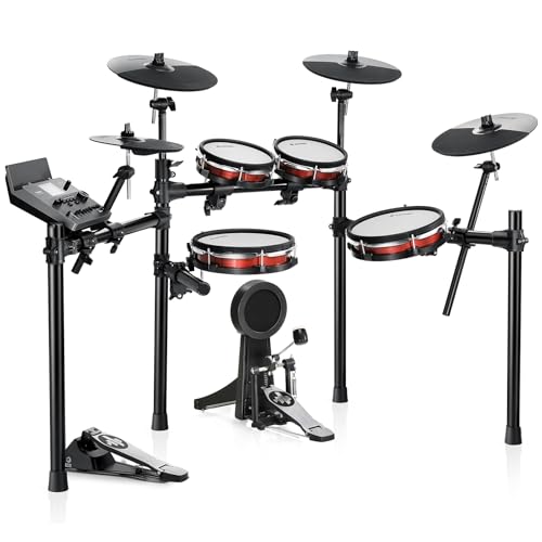 Donner �d�q�h���� �Z�b�g �܂肽���� ���b�V�� 900�퉹�F 100��L�b�g 50�f���� USB-MIDI�@�\ ������ 12�C���`�N���b�V���V���o�� 10�C���`�X�l�A �L�b�N�h���� �X�e�B�b�N ���{��������t ��l ������K DED-300X (5