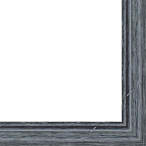 Picture Frame Moulding (Wood) 100ft Bundle - Rustic Color Finish - 1" Width - 3/8" Rabbet Depth