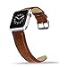 Benuo Leather Band for Apple Watch 44mm 42mm, [Vintage Series] Premium Genuine Leather Strap for Apple Watch Series 4/ 3/ 2/ 1/Edition/Sport, Classic Replacement with Secure Buckle