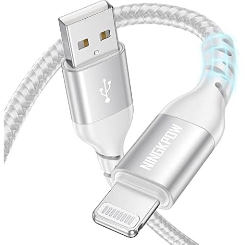NINGKPOW Cable Cargador iPhone 1M Cover