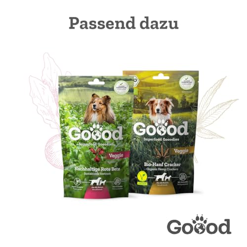 Goood Adult Veggie mit Erbse, Spinat und Sanddorn – Trockenfutter, Hundefutter – vegetarisch, getreidefrei, Alternative Proteinquelle, heimische Superfoods - für alle Rassen und Größen - 10kg