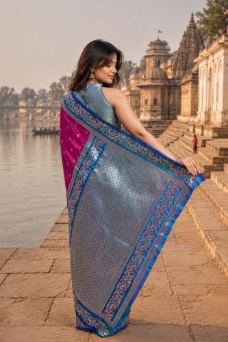 Monjolika Fashion kanjivaram silk saree in soft silk – image 5