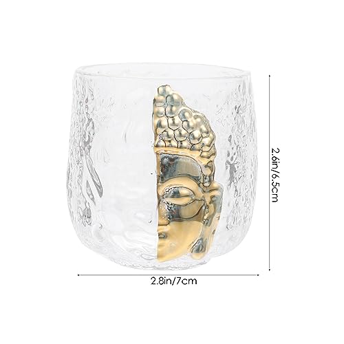 Buddha Whiskey Glasses Unique Whiskey Glasses Old Fashioned Glasses Whiskey Glass Gift for Cocktail