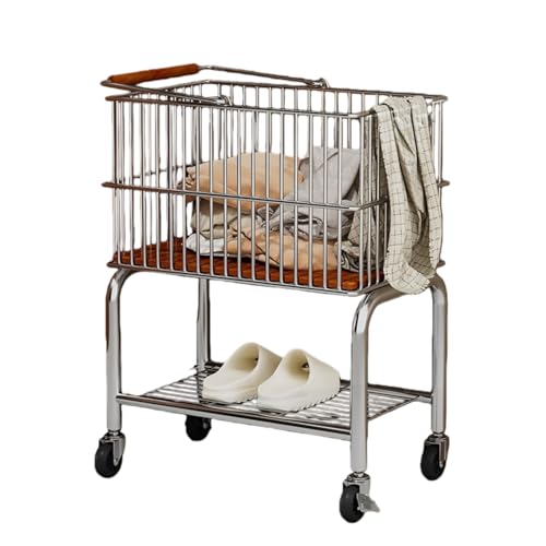 HJJ �����h���[���[ �����h���[�o�X�P�b�g ���[�J�[�g ���󂩂� ��e�� �X�����ŃR���p�N�g �g�ݗ��ĊȒP �L���X�^�[�t�� 360°��] ���@�\ �Q�� �o���R�j�[ �o�X���[���ȂǂɍœK�ł� (�V���o�[,���F�L���X�^�[) [���s�A���i]