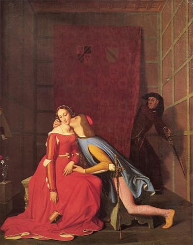 Affiche Toile Paolo et Francesca pour transformer un mur vide en chef-d'œuvre