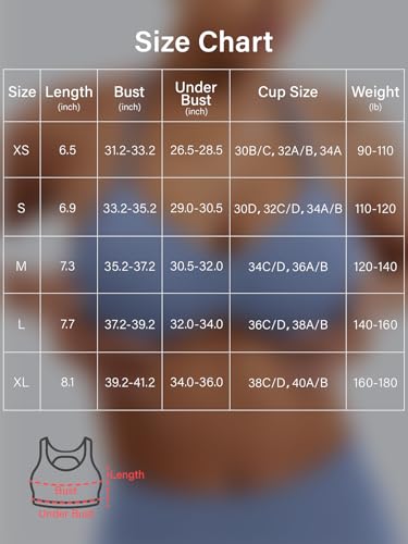 Image of VOYJOY Impact Strappy Bra Sports Bras for Women Basic Workout Gym Yoga Bra