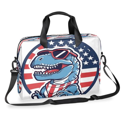 Bolsa para laptop 15.6-16 pulg con diseño bandera USA miniatura 1
