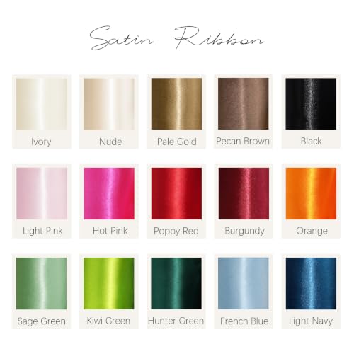 LaRibbons Nude Satin Ribbon 3 Inch x 10 Yards Double Faced by LaRibbons - Used condition - Image 9