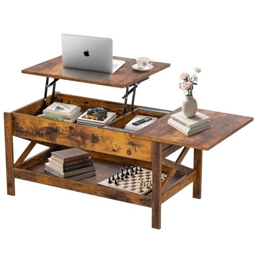 Vendricasa Lift Top Coffee Table with Storage, Coffee Tables for ...