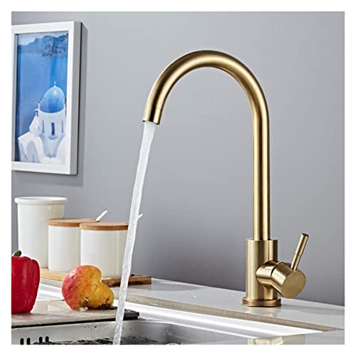 Robinet de cuisine en acier inoxydable noir mat durable et élégant - 4