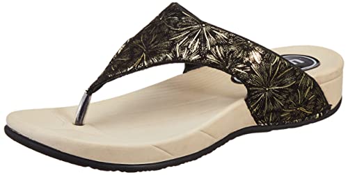 Image of URJO Women's Slippers /FlipFlops Lightweight Super Flexible Arch Support Durable Anti Skid & Stylish Dailywear Slippers /FlipFlops for Women