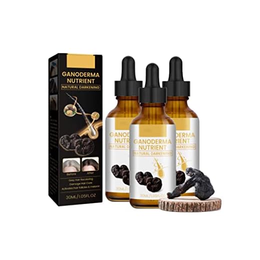 Darka Anti-Greying Hair Serum, Darka Pro Anti-Greying Hair Serum, Hair Density Serum Reverse Grey Hair, Multi-Peptide Serum for Hair Density, Organic Ganoderma Nutrient Serum for Hair (3 Bottles)