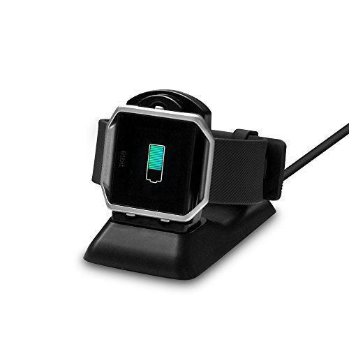 Image of UKCOCO Compatible for Fitbit Blaze Charging Dock, Replacement Charging Stand Station Cradle Holder with USB Cable Compatible for Fitbit Blaze Smart Watch Accessories