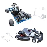Gruppo pedale freno e acceleratore Go Kart con acceleratore da 71 pollici compatibile con i modelli Road Rocket, Azusa, Fun Kart, Carter e Drift Trike