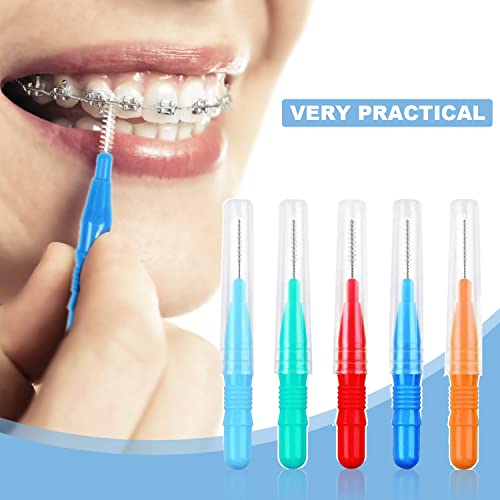 TSHAOUN 50 Pezzi Pennelli Interdentali