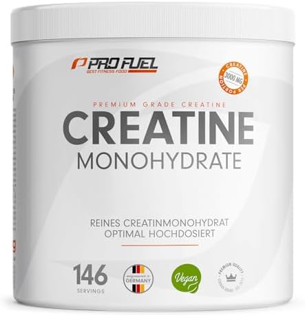 ProFuel Creatin Monohydrat Pulver 500g - Kreatin Monohydrat in mi...
