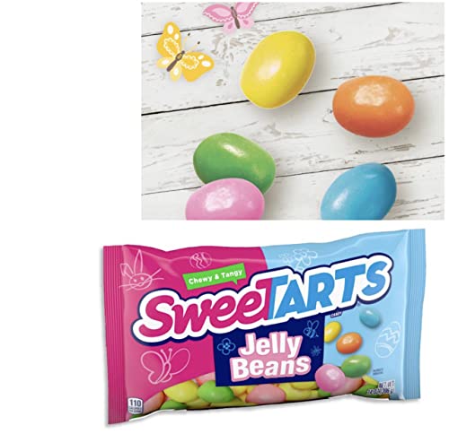 Easter Jelly Beans Candy | SWEETARTS Jelly Beans Easter Candy, 14oz - 2 Pack & SameDay Shippers Card Included - Thumbnail 3