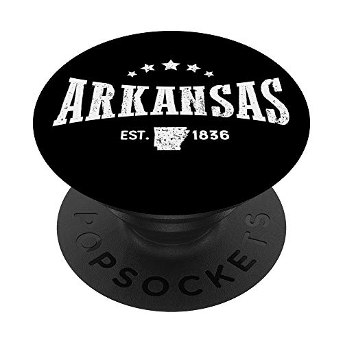 Distressed Vintage State Pride Outline Arkansas
