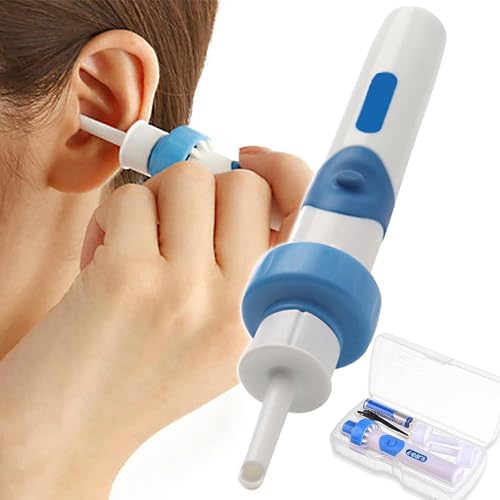 Aspiratore di cerume Earsio con 2 testine di ricambio lavabili (1 set)