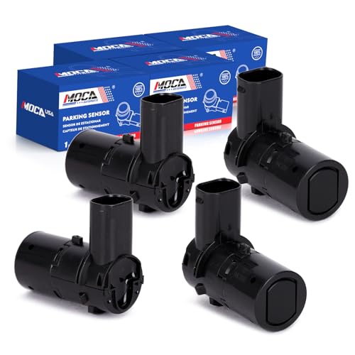 MOCA 4PCS Reverse Backup Parking Assist Sensor Compatible with 2005-2008 & 2010 for Nissan TITAN 5.6L, 2005-2006 Armada 5.6L, 2007 Armada 5.6L, 2004 TITAN 5.6L