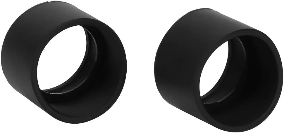 2Pcs 36mm Diameter 1 Pair Rubber Eyepiece Cover Guards for Stereo Microscope (KP-H1 bevel)