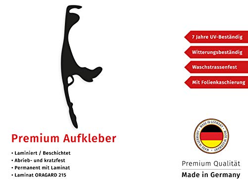 PREMIUM Autoaufkleber Sylt Aufkleber Auto Sticker Waschanlagenfest Witterungs- und UV-beständig