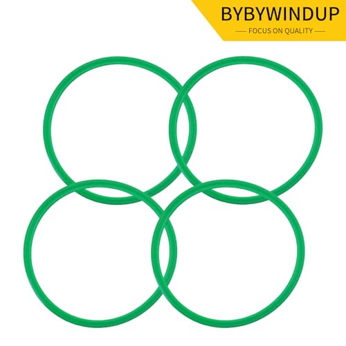 Bywindup 4 Stück O-Ring Ladekühler Booster Rohrdichtungen kompatibel mit A-u-di V-W S-koda Seat 3C0145117 1J0145117J