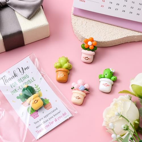 Set de 50 imanes decorativos para refrigerador suculentas miniatura 4
