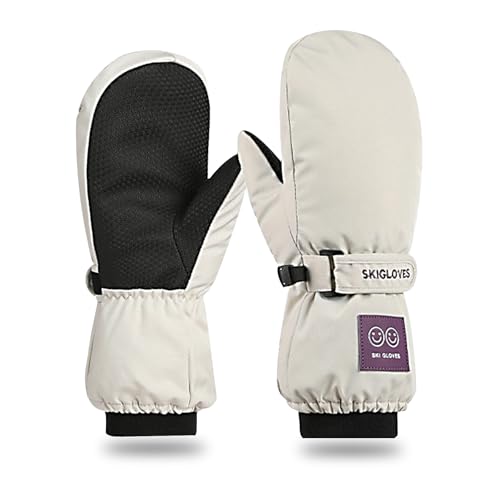 Image of RIGWARL Kids Mittens Waterproof Gloves Winter Ski Gloves Warm Fleece Kid Ski Gloves for Boys Girls
