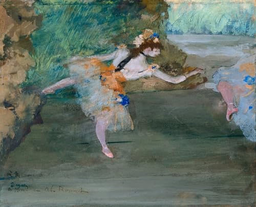 Affiche Edgar Degas Danseuse sur scène : une impression sur toile unique