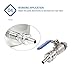 OneBom Quick Disconnect Set, Beer Brewing Connector Kit Stainless Steel, Easy Connect & Clean, No Leak for Ball Valve & Mash Tun (1/2'' MPT Male + Barb Female)