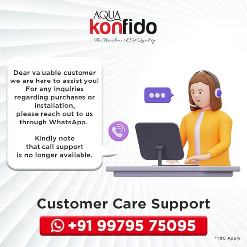 Image of Aqua konfido's 80 GPD RO Membrane for RO Water Purifier | Works up to 2200 TDS | Reduce TDS | Compatible with All Standard RO Systems | High Flow, Long Life, Made for Indian Water | High Efficiency