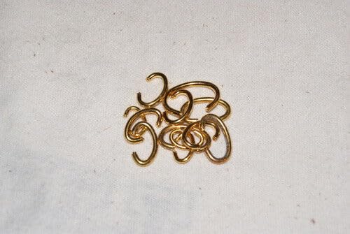 Tools and Replacement for Clock. Assortment of 12 Gold Color