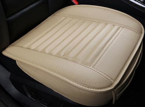 rady キルティングカークッション　ベージュ 車用 シートクッション 3点セット（運転席、助手席、後部席）自宅の