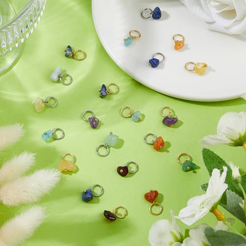 Breloques en pierre véritable pour fabriquer des cadeaux uniques - 4