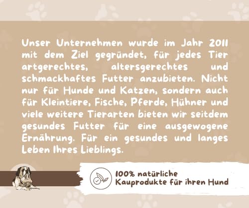 Warnick´s Tierfutterservice - Naturkauartikel - Hundesnack - Hundeleckerlie - Rinderhufe 5 KG - Kauspaß für Hunude