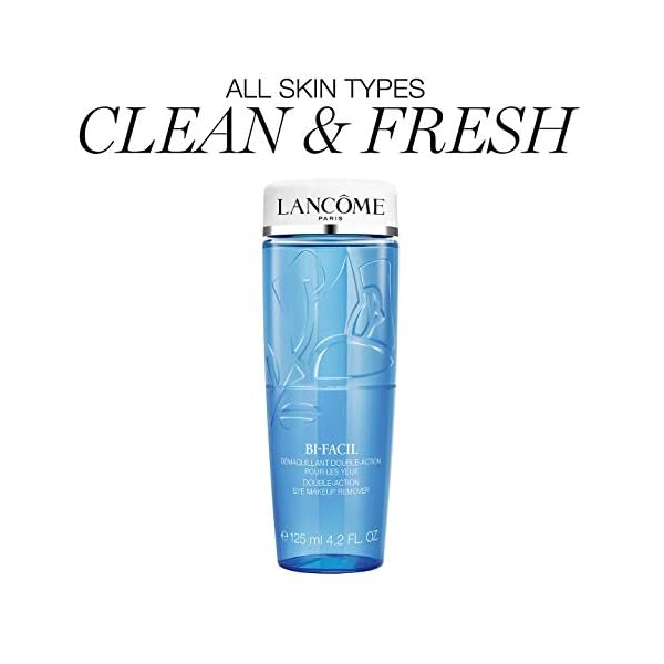 Double-Action-Eye-Makeup-Remover-Bi-Facil-42-Ounce-125-Ml-by-cosmetics Lancôme Bi-Facil Double Action Eye Makeup Remover with Bi-Phase Formula - Effortlessly Removes Waterproof Makeup
