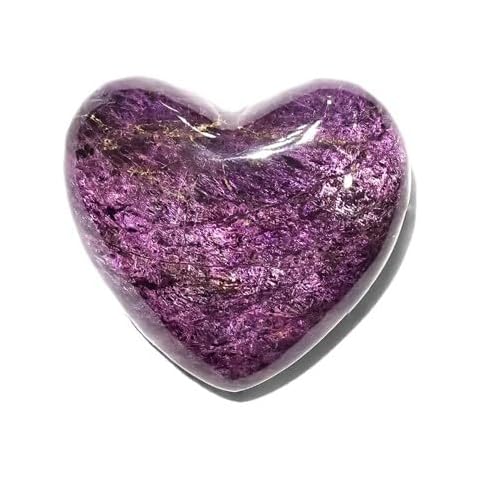 Starborn Purpurite Heart Gemstone, 20mm Cover