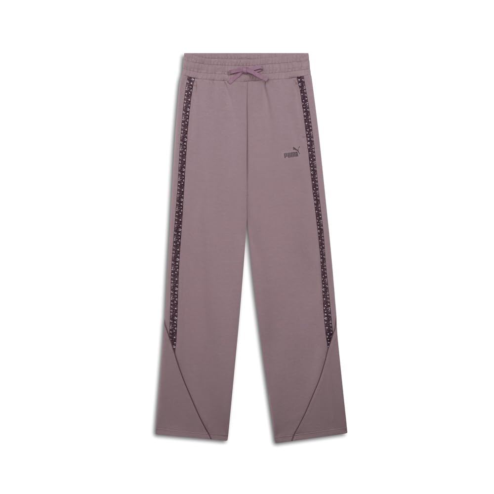 PUMA Womens Essentials Animal Drawstring Pants Casual - Purple - Size M