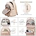 WINDARS School Backpack for Teen Girls, Cute College Backpacks for Women Students Aesthetic Bookbag Large 15.6 Inch Laptop Bag Middle School Travel Back Pack (Khaki Beige)