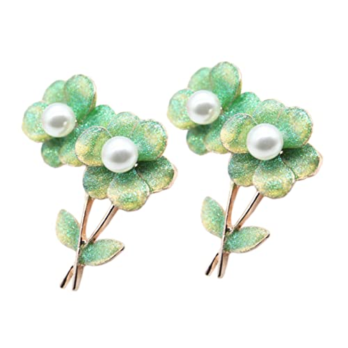 Brooch Pearl Pin élégant lot de 2 broches pour femme pour les conférences et les fêtes