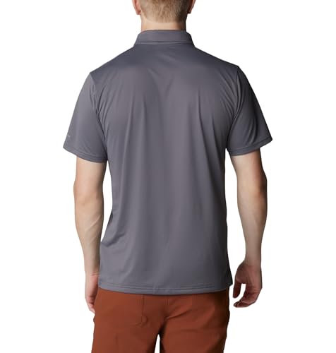 Image of Columbia Men's Solid Regular Fit Hike Polo