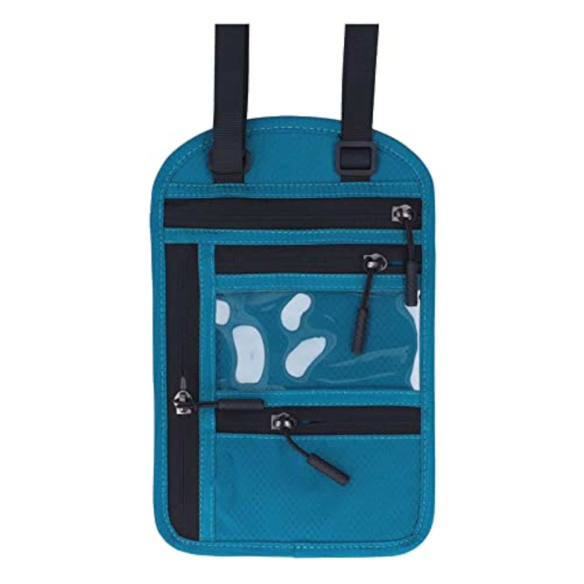 Adjustable Waterproof Multi-Pocket Travel Neck Purse