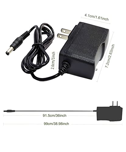 Nc 6V 2A Power Supply Adapter 100-240 Ac To Dc 6V 2A (2000Ma) Power Adapter 6V Power Cord /5.5X2.5Mm Compatible Us Plug Ac/Dc Transformer thumb #4