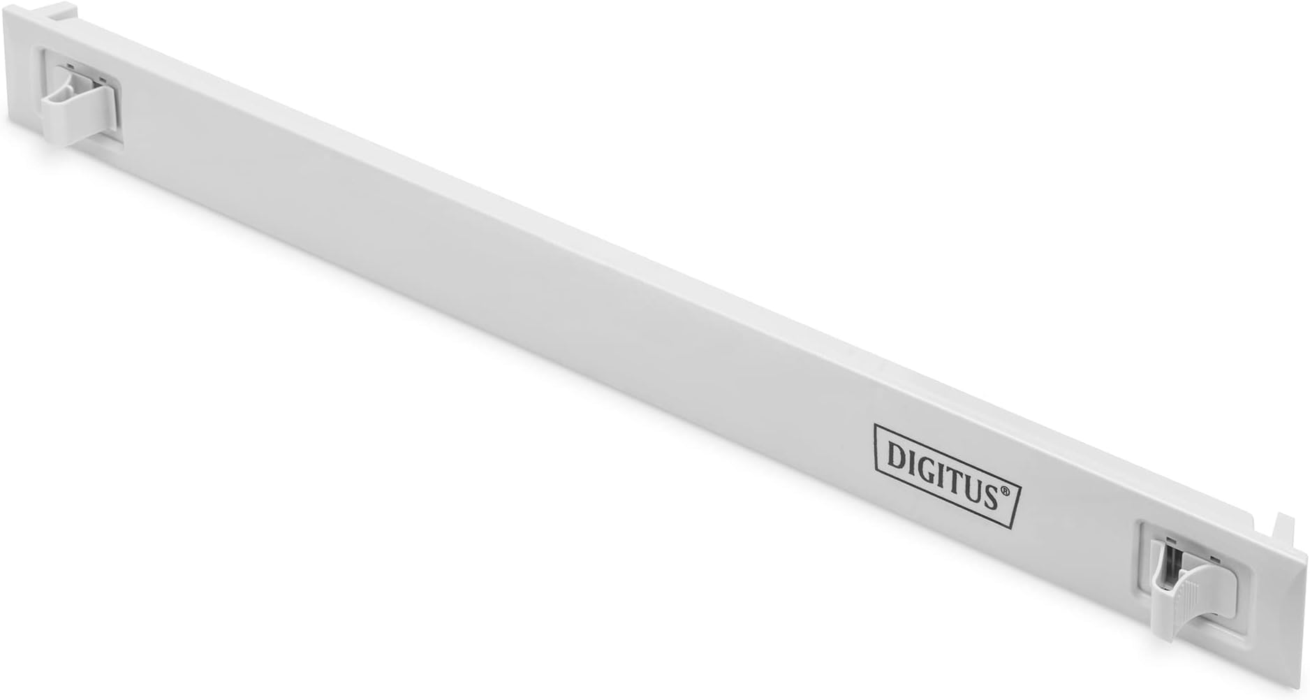 DIGITUS 19" blind cover - 1U - cover for network & server cabinets - rack cover - snap-in - ABS plastic - grey