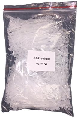 Certicable SC Dust Cap Teather Strap Fiber Optic Connector 2.5mm ST FC 1000 Pieces