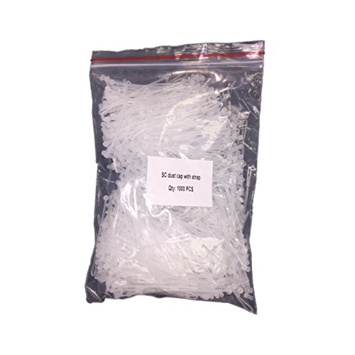 Certicable SC Dust Cap Teather Strap Fiber Optic Connector 2.5mm ST FC 1000 Pieces