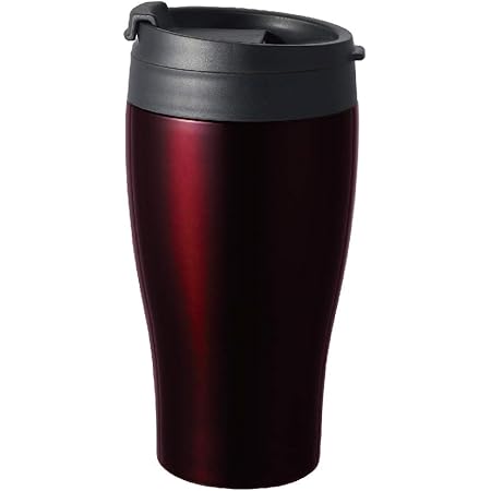 ドウシシャ タンブラー ふた付き コンビニマグ ダイレクトタイプ 真空断熱 直接ドリップ 0.36L ブラウン CBCT400BR