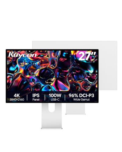 Image of P27G 27'' UHD 4K (3840x2160) Glossy Monitor, IPS Panel, 10-Bit Color, 99% sRGB, 96% DCI-P3, 60Hz, 163PPI, HDR, Eye Care, Low Blue Light (Minimalist - with Stand)